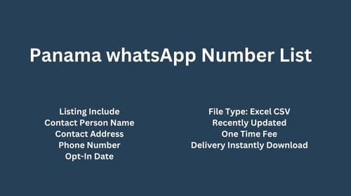 Panama WhatsApp Number List